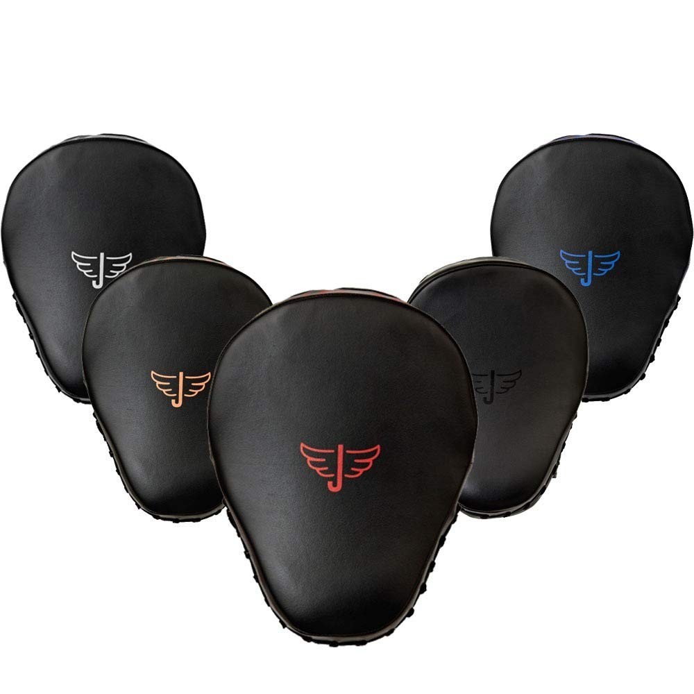 Jayefo Glorious Boxing Pads Focus Mitts for Training Punching Blocking Pad Black