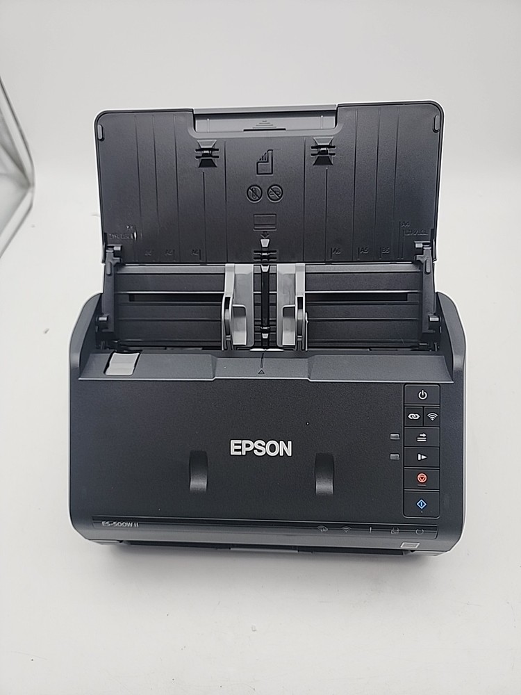 Epson WorkForce ES-500W II Wireless Duplex Document Scanner Open Box Complete