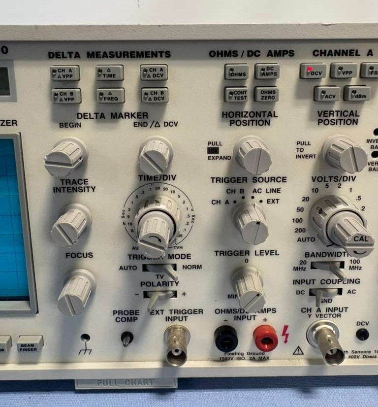 Sencore Automatic 100MHz Waveform & Circuit Analyzer Oscilloscope Model SC3100