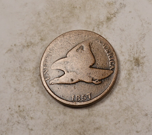 1857 Flying Eagle Penny Cent * XF719