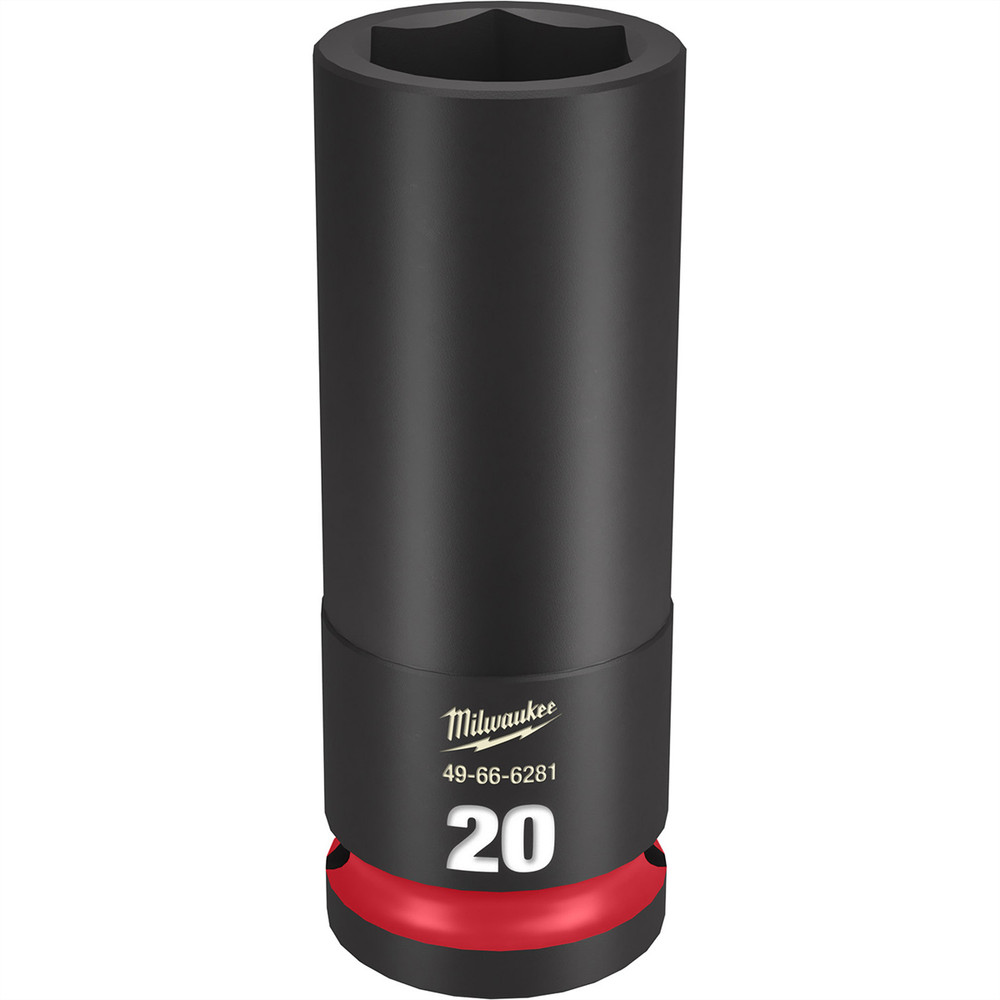 Milwaukee Tool SHOCKWAVE Impact Duty  1/2"Drive 20MM Deep 6 Point Socket
