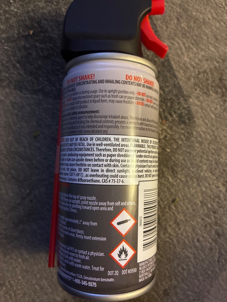 Air Duster Cans Spray Electronics 2 oz Computer Keyboard new