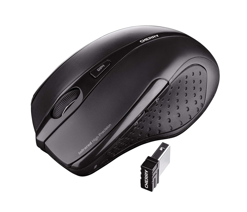 Cherry MW 3000 Wireless Computer Mouse for Work or Home. Nano USB Receiver Ea...
