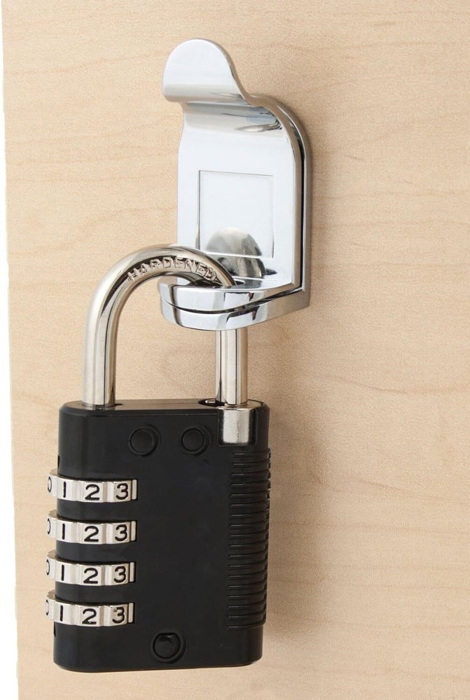 FJM Security SX-575 Locker Combination Padlock with Key Override and Code