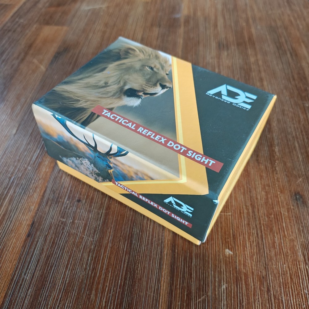 ADE Advanced Optics RD3-002 Tactical Micro Compact Reflex Red Dot Sight, 2 MOA