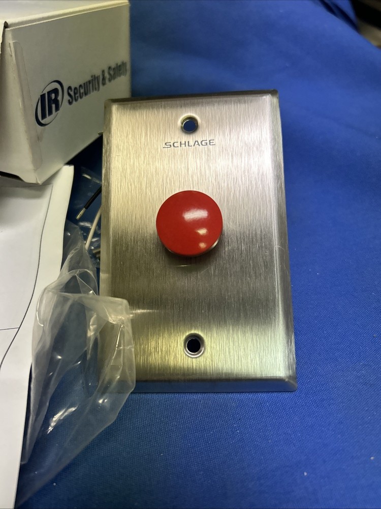 New Locknetics 701 RDxMOM Entry Level Pushbutton Security SS Stainless WallPlate