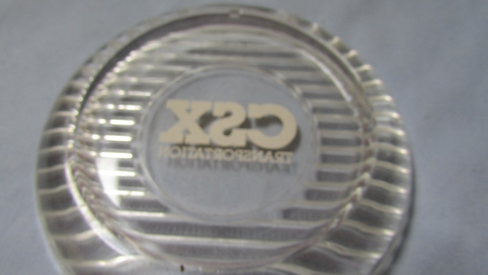 CSX Transportation Clear Coaster