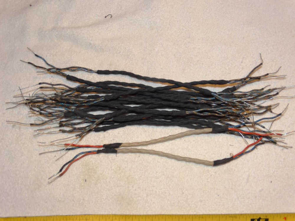 20 pcs 10" Vintage Cloth Solid Core Wire *Tube - Amplifier*(2 Available)