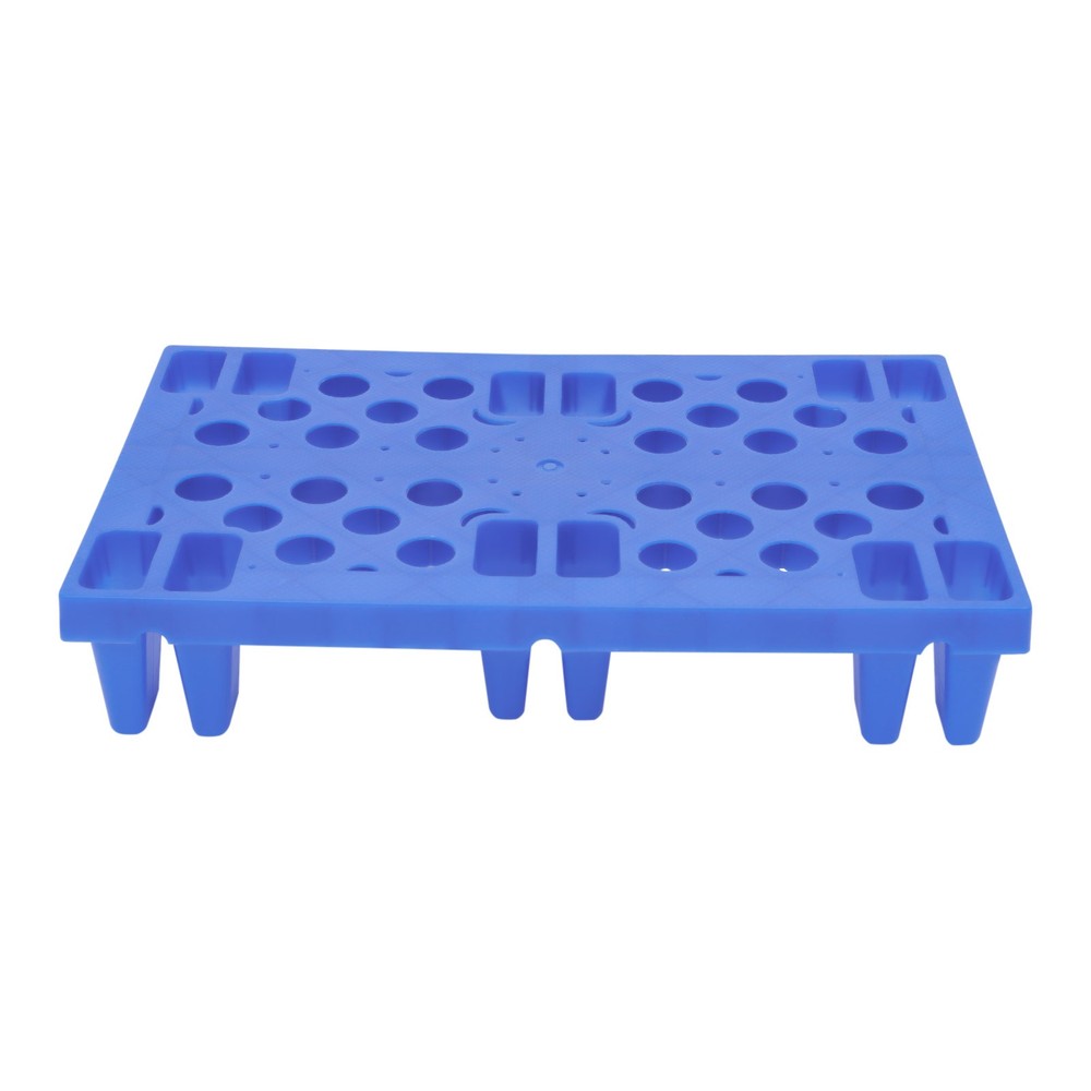 6-Pack Plastic Pallets 20x12x4in, 330lb Capacity Moisture Proof Stackable Pads~~