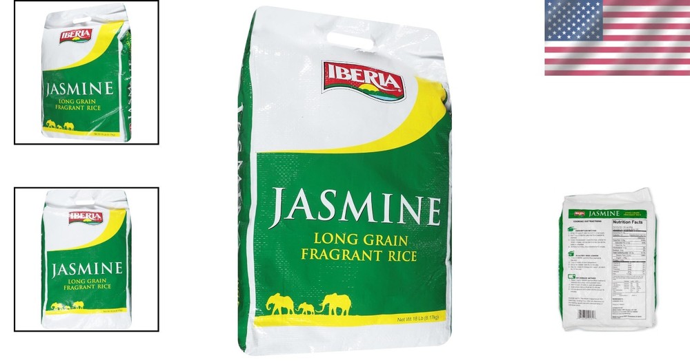 Jasmine Long Grain Rice, 18lb