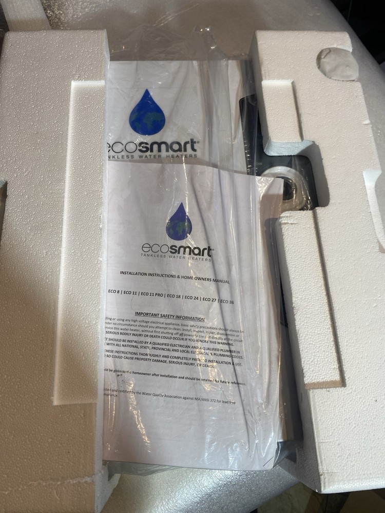 EcoSmart ECO 18 Electric Tankless Water Heater, 18 KW