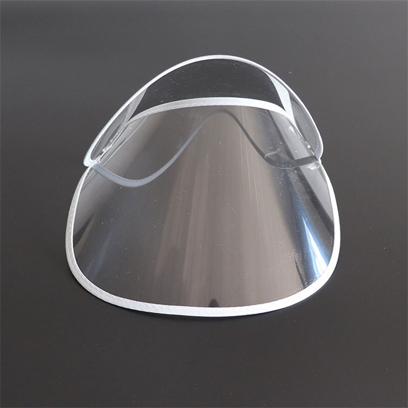 Protective Cap Replaceable Hat Brim Clear Hood Raincoat Jacket Face Protector