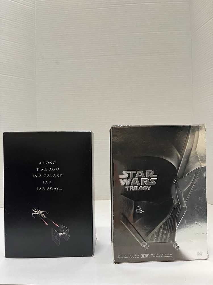 STAR WARS 2004 TRILOGY - EMPTY: ORIGINAL 4- DISK BOX SET EMPTY BOX **REPLACEMENT
