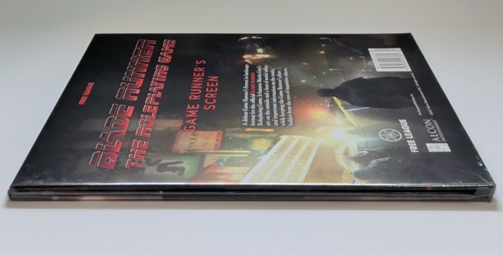 Blade Runner RPG Bundle: Game Runner's Screen and Base Dice Set Lot - New!