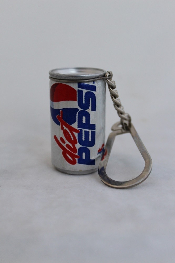 Diet Pepsi Miniature Can Key Chain