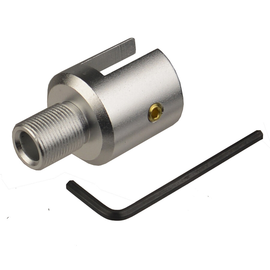 Anodize Silver 1/2“x28 1/2-28 Ruger10 22 1022 10/22 TPI Muzzle Accessory Adapter