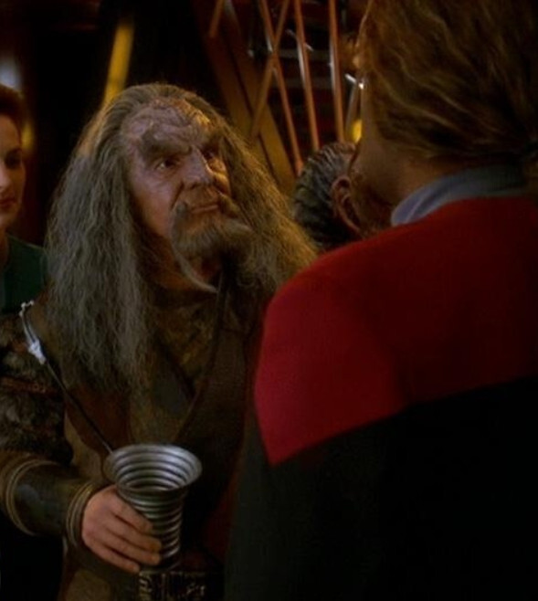 Klingon blood wine goblet