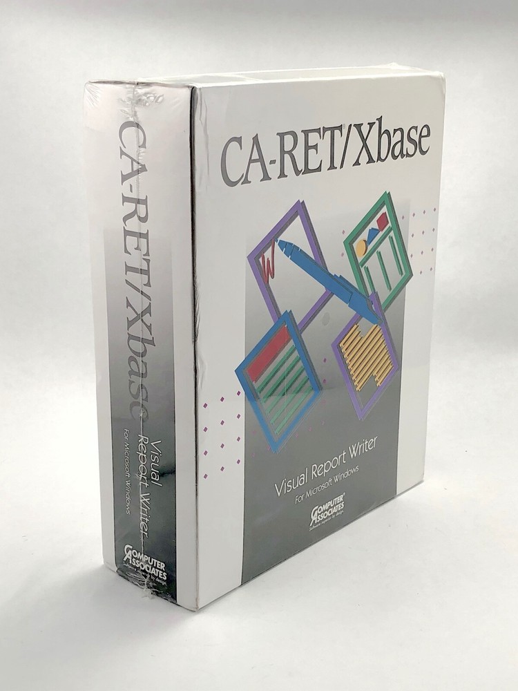 Rare NIB Computer Associates CA-RET/Xbase Visual Report Writer Microsoft Windows