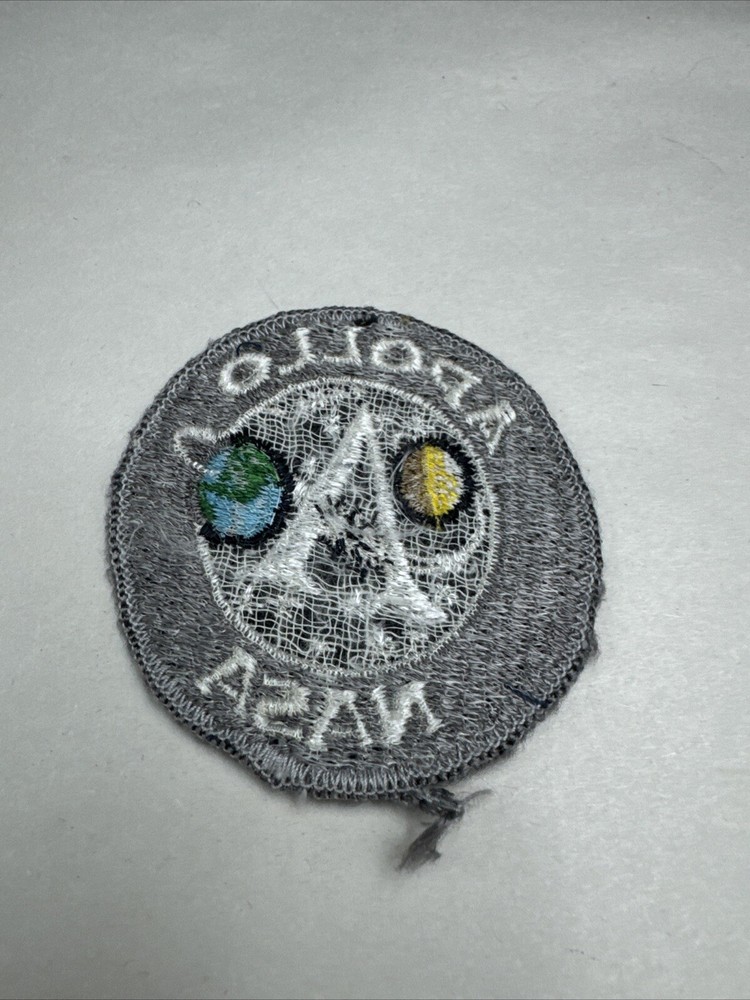Apollo NASA 3" Round Patch Used 2.5”