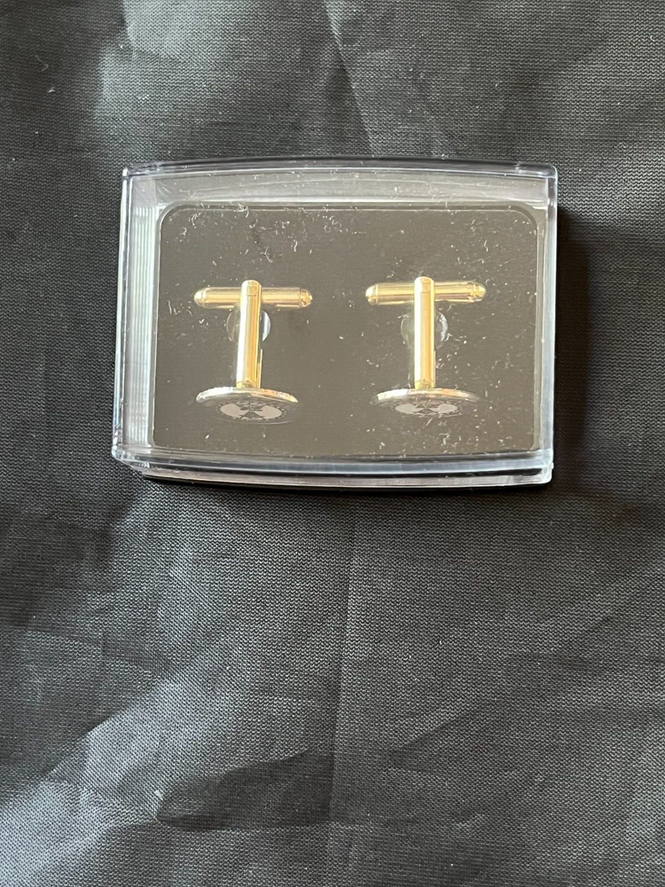 Master Mason US Navy Square Compass Cufflinks Freemasonry Fraternity NEW!