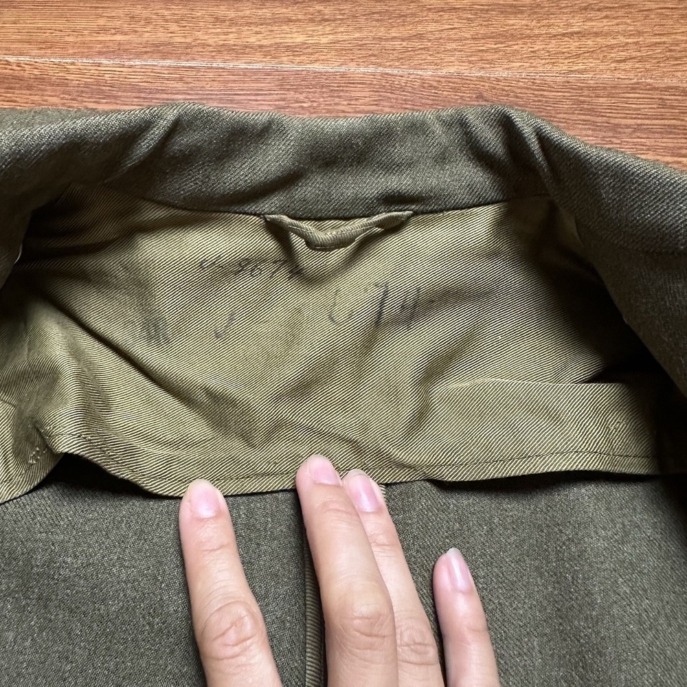 WWII U.S. Army 4th Service Jacket Goodall Co Technical Sergeant Flap Pocket