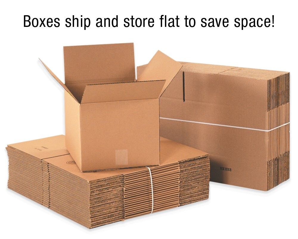 14 x 4 x 4" - Long Corrugated Boxes, ECT-32, 25/pack Shipping
