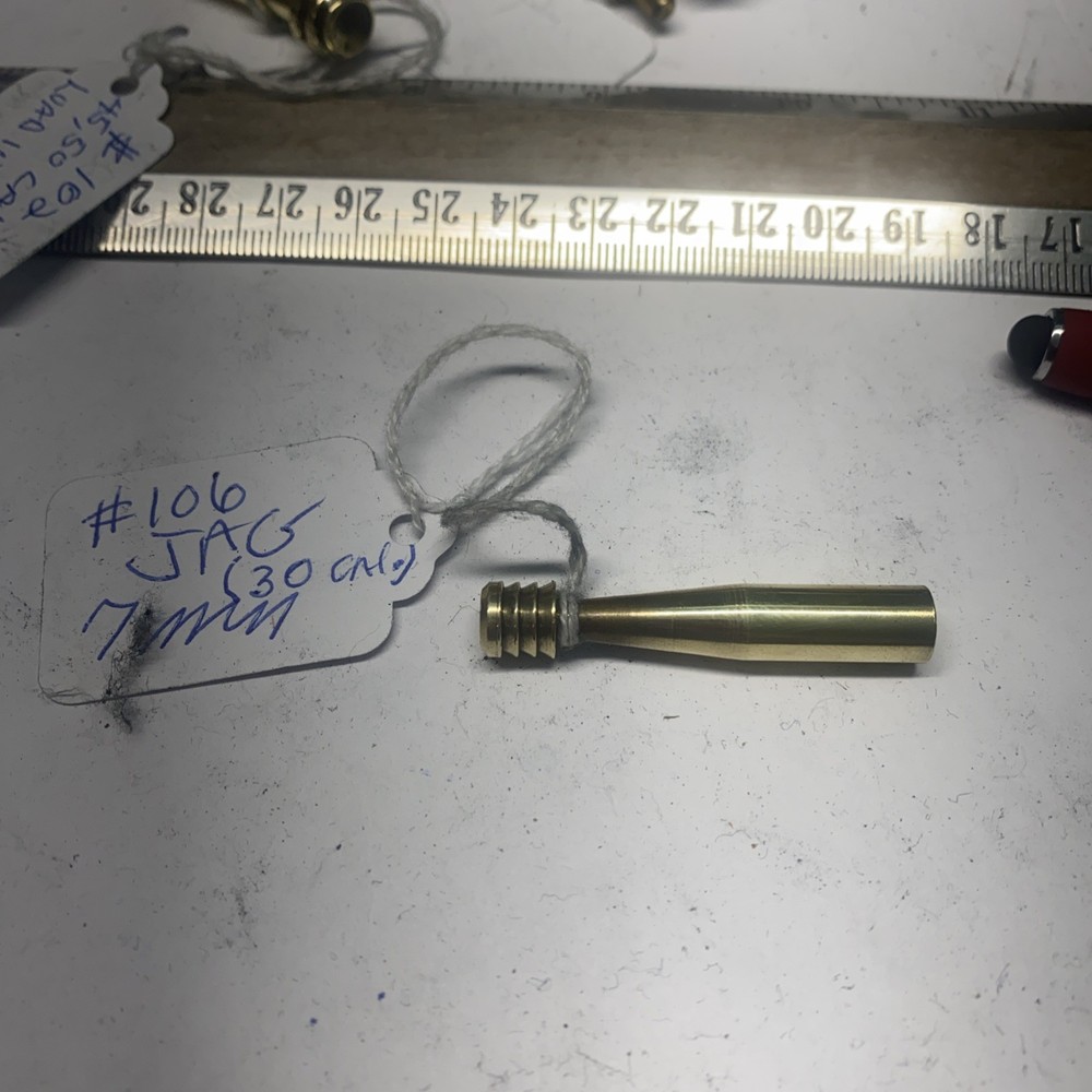 30 Caliber Cleaning Jag for Muzzleloading Rifles