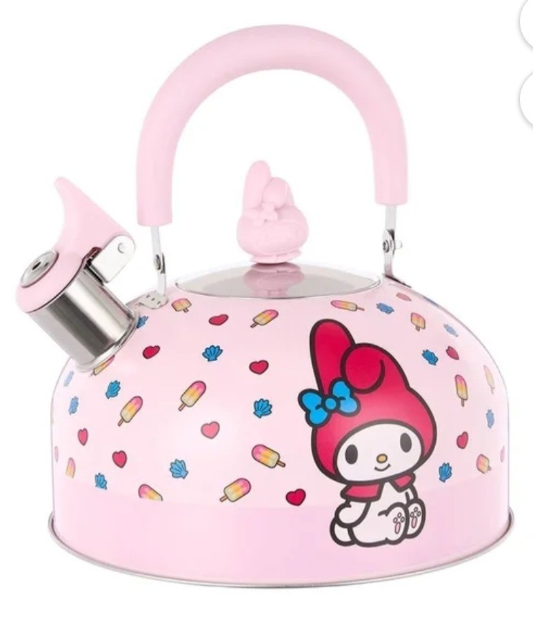 New Sanrio Hello Kitty my melody tea kettle teapot.  