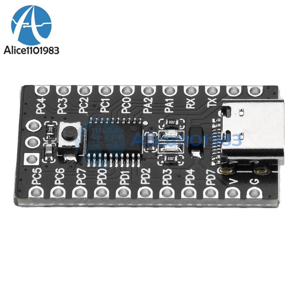 1-10PCS CH32V003F4P6 Core Development Board RISC-V Processor IIC SPI Type-C