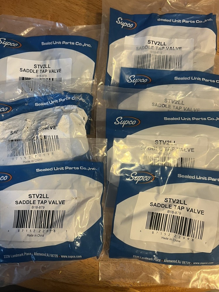 Supco saddle tap valve
