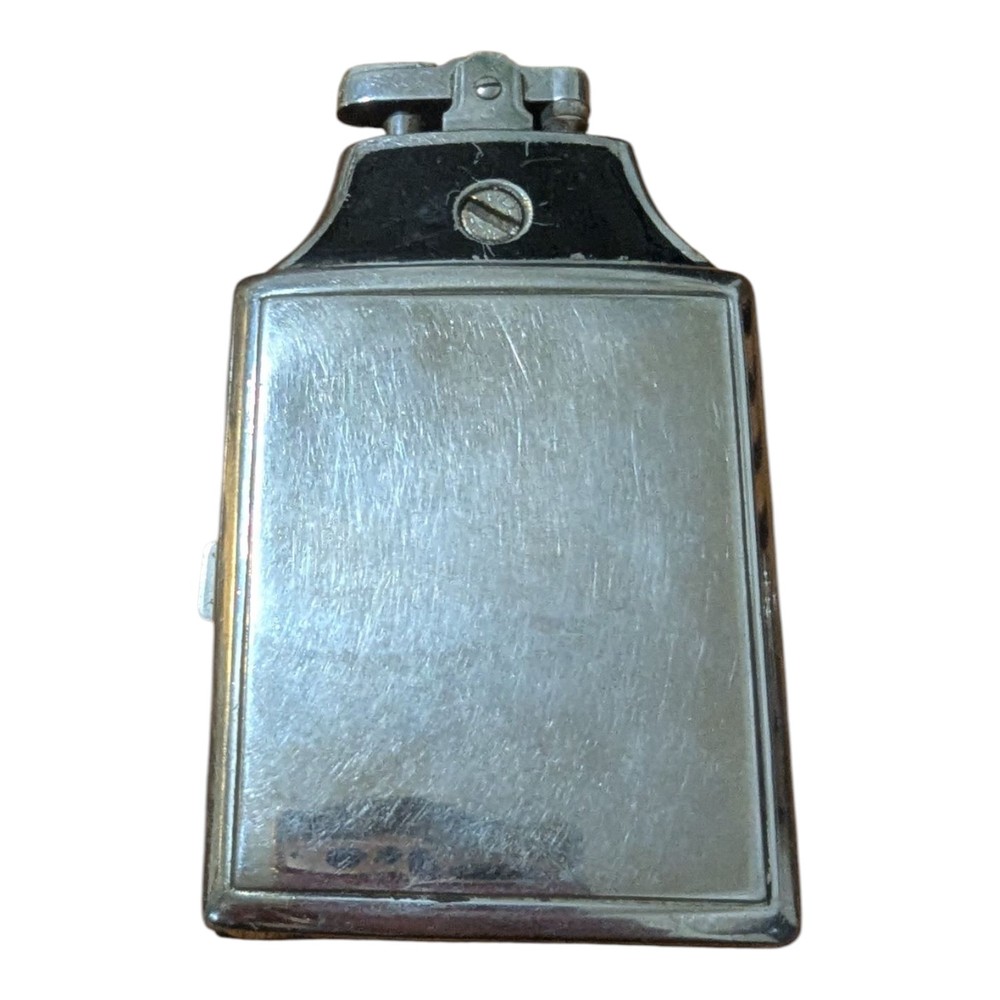 Lighter Cigarette Case Combo Vintage Art Deco Ronson Mastercase Monogram X