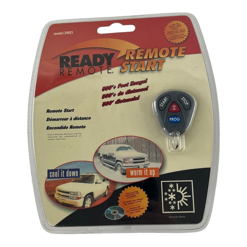Ready Remote 24921 Remote Start System 500+ Ft Range New