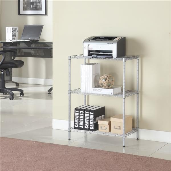 Three Layer Household Shelf Kitchen Storage Shelf Microwave Oven Storage Shelf