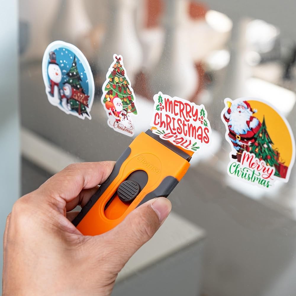 Blade Plastic Blade Scraper with Retractable Blade: Without Daging