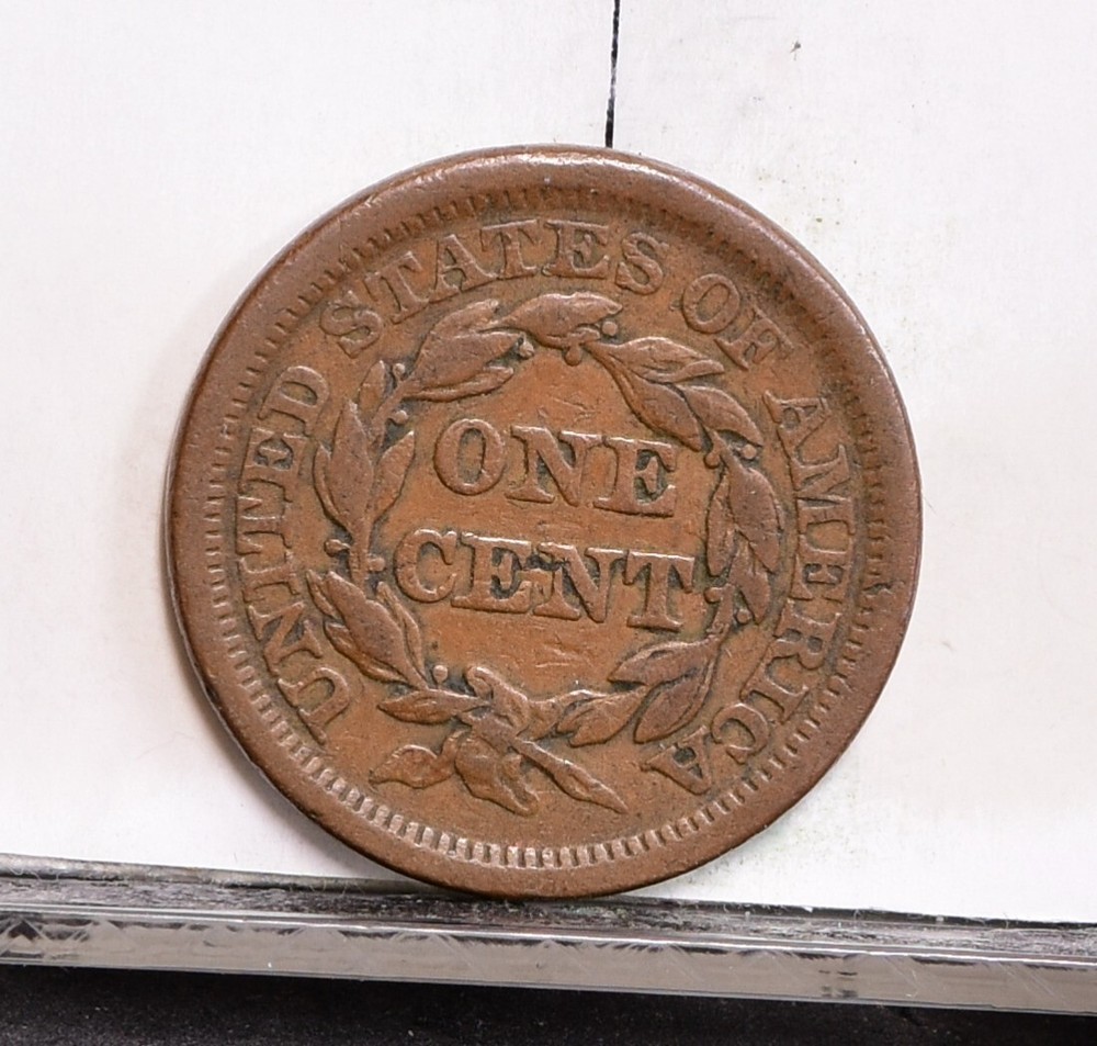 1854 Large Cent - Fine (#57822-L)