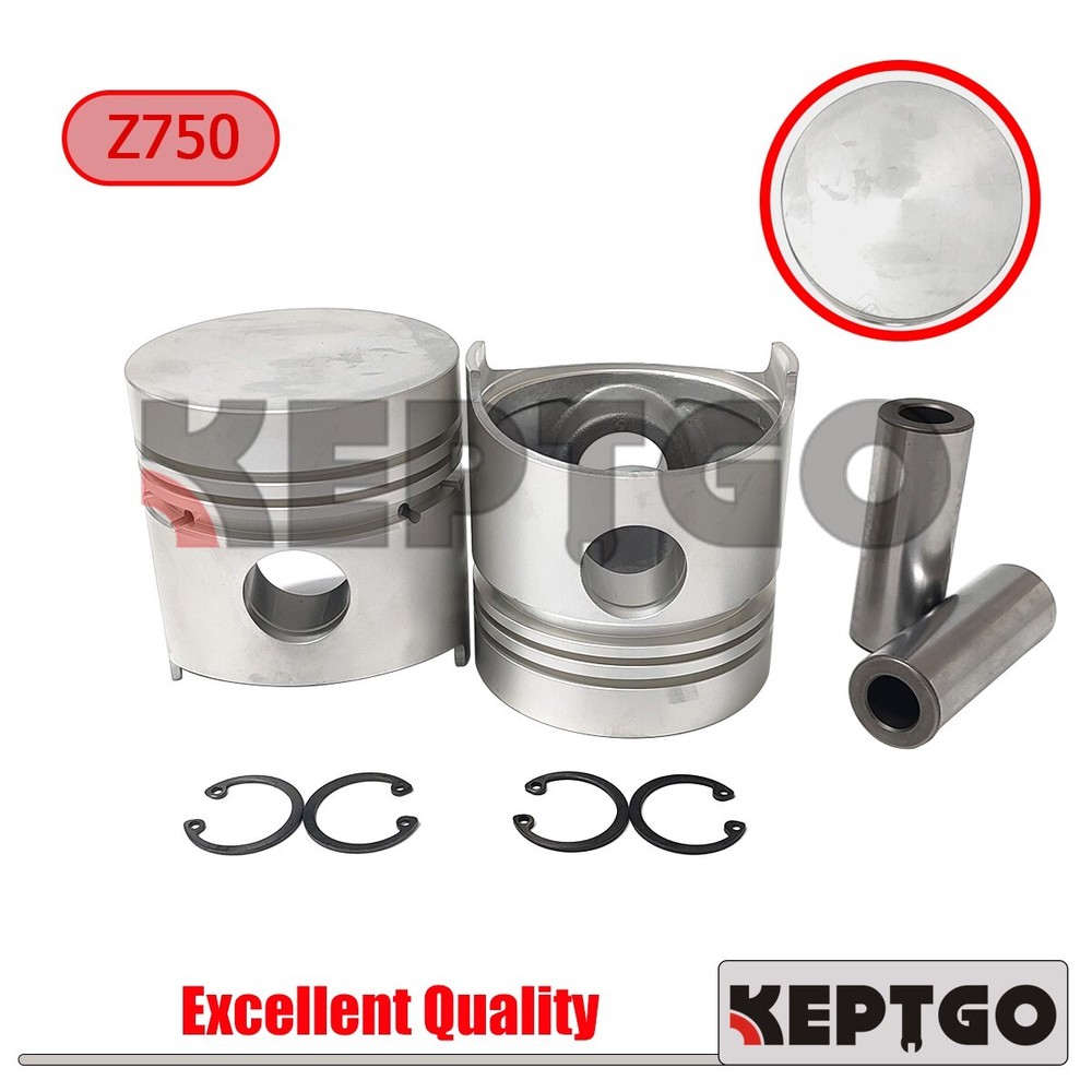 Z750 2pcs New Piston Set For Perkins STD