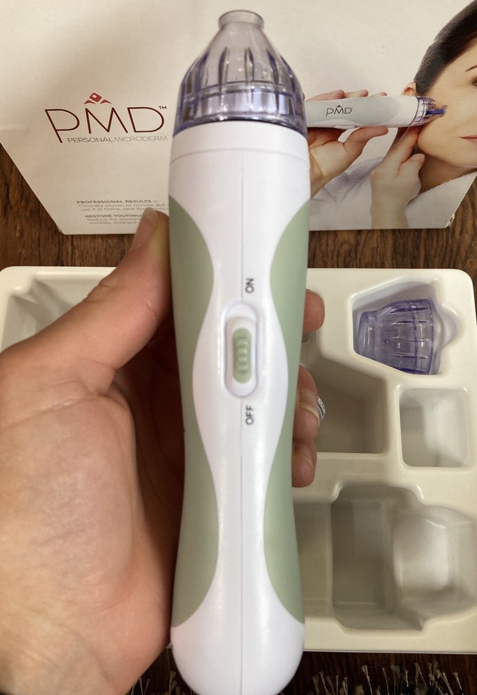 PMD Personal Microderm Classic Complete Skin Care System Gray - Clean With Box