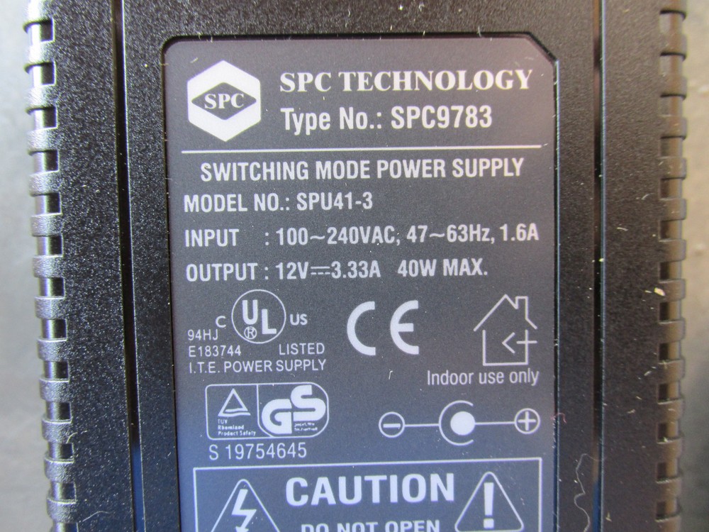 SPC Technology Model SPU41-3 Switching Mode Power Supply Type SPC9783 NEW!!!