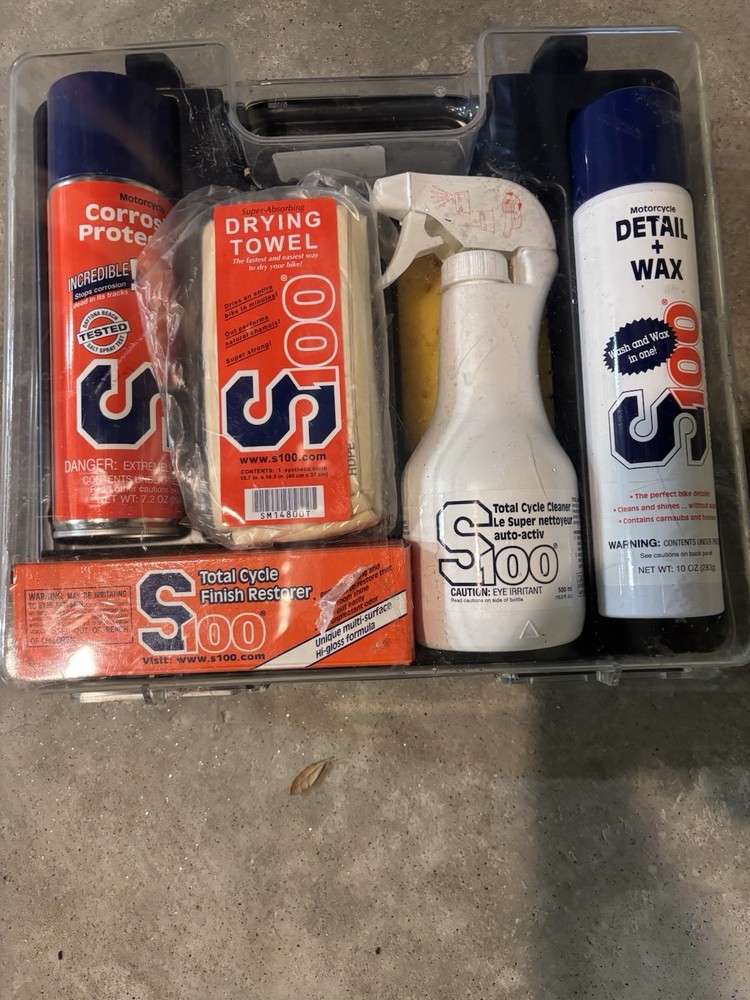 Motorcycle Cleaning Kit S 100