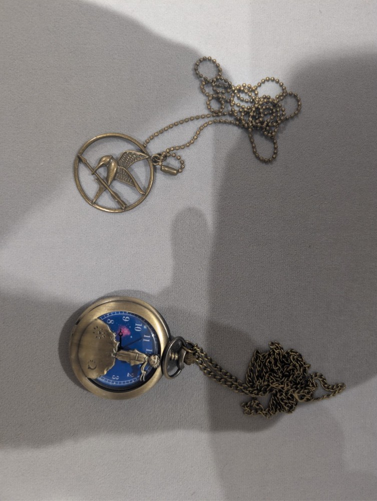 Little Prince Style Pocket Watch Working