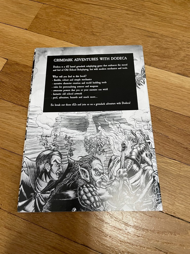 OSR Dungeons & Dragons Dodeca Adventuring through Grimdark Worlds
