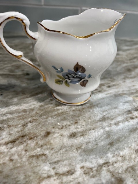 Paragon Blue Mist Creamer Bone China