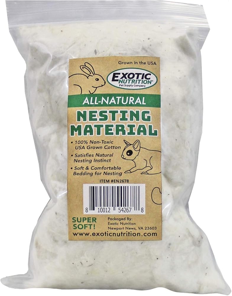Exotic Nutrit Nesting Material - Cotton Eco-Friendly