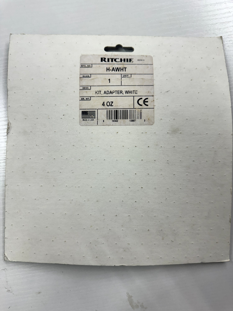 Ritchie H-AWHT Helmsman Adapter Kit - Flush, White