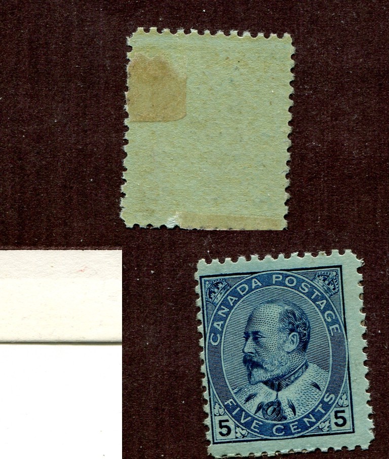 CANADA SCOTT 91 .05 STAMP MH 1049G