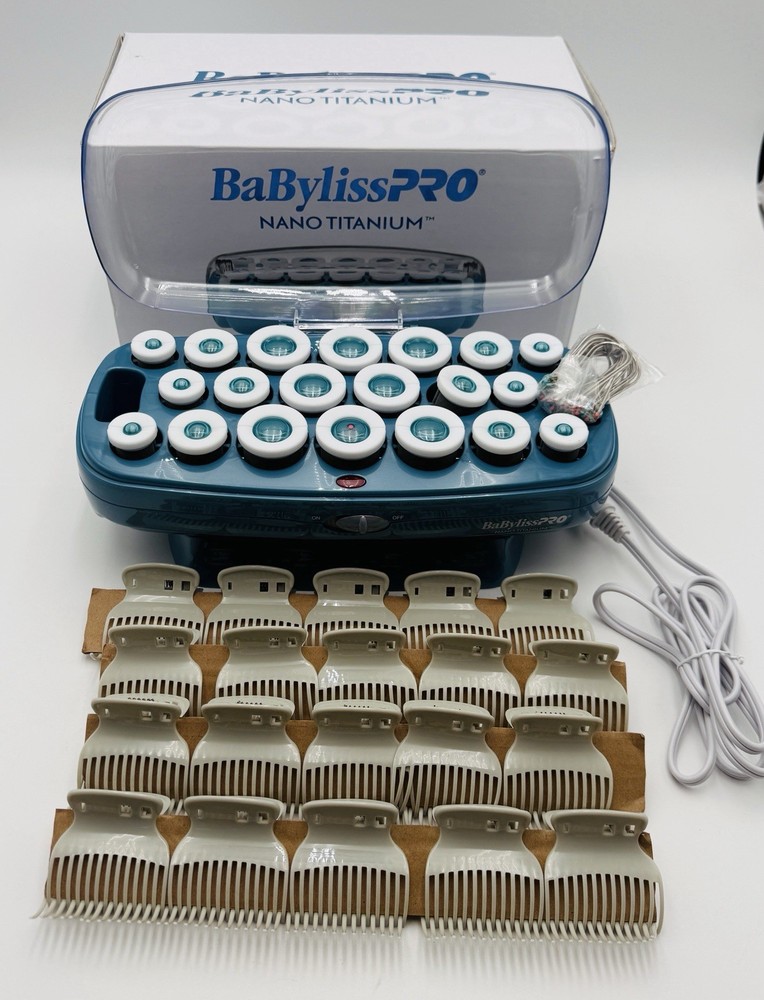 BabylissPRO Nano titanium 20 Hot Rollers