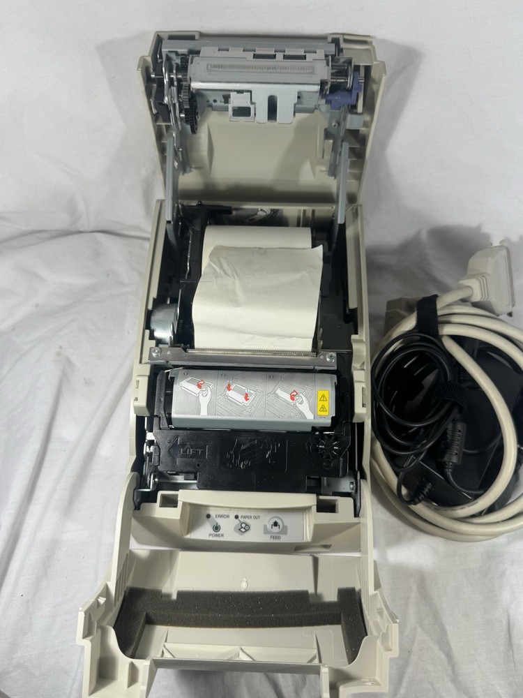 Epson TM-U220PD POS Dot Matrix Receipt Printer Grey Parallel - Tested Powers On