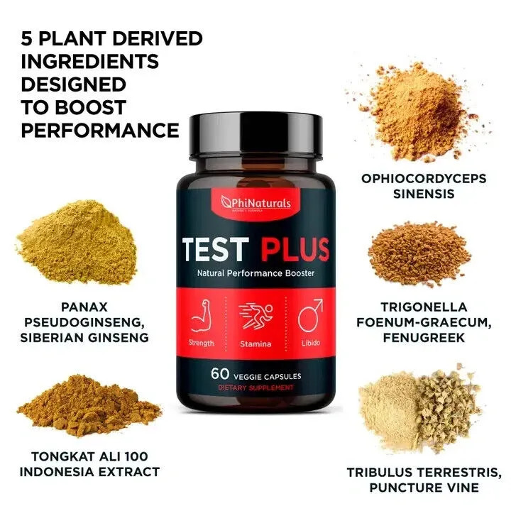 PhiNaturals TestPlus: Strength, Stamina, Libido