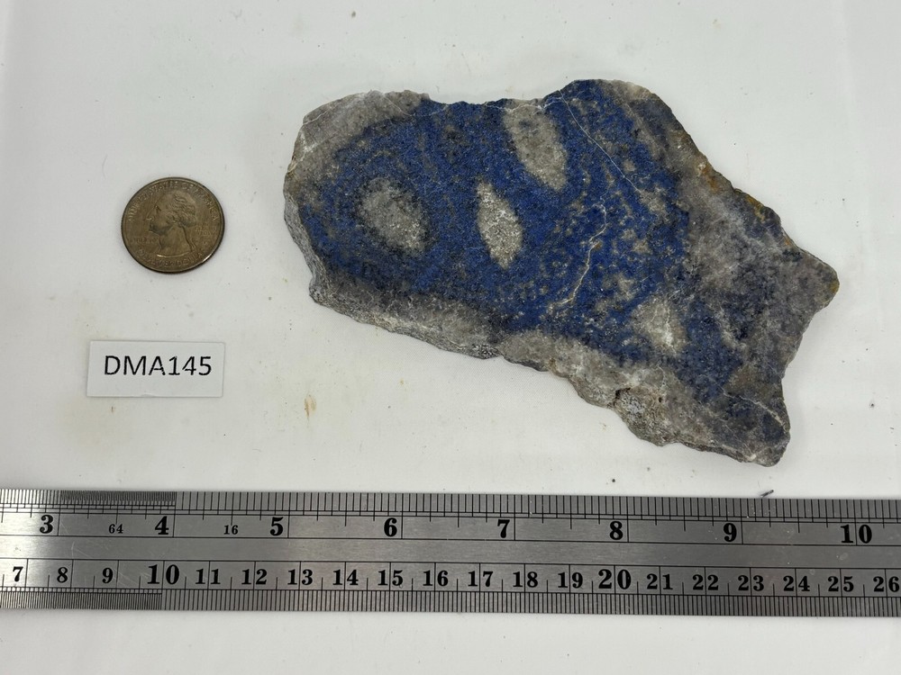 Dumortierite slab Cabbing Lapidary Carving Combo Ship Avail