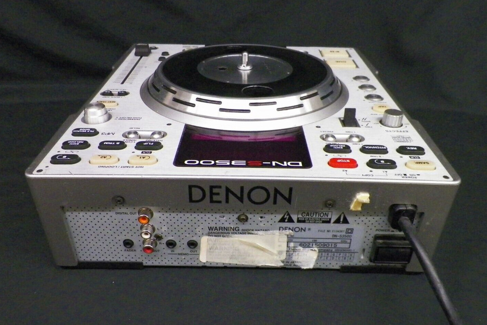 Denon DN-S3500 CD Player MP3 DJ Turntable